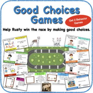 2 Good Choices Card Behavior Games - Social Skills Behavior Games - SEL
