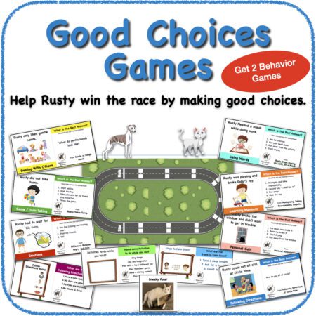 2 Good Choices Card Behavior Games – Social Skills Behavior Games – SEL