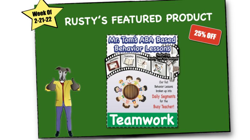 Featured Product: Teamwork Behavior Lesson