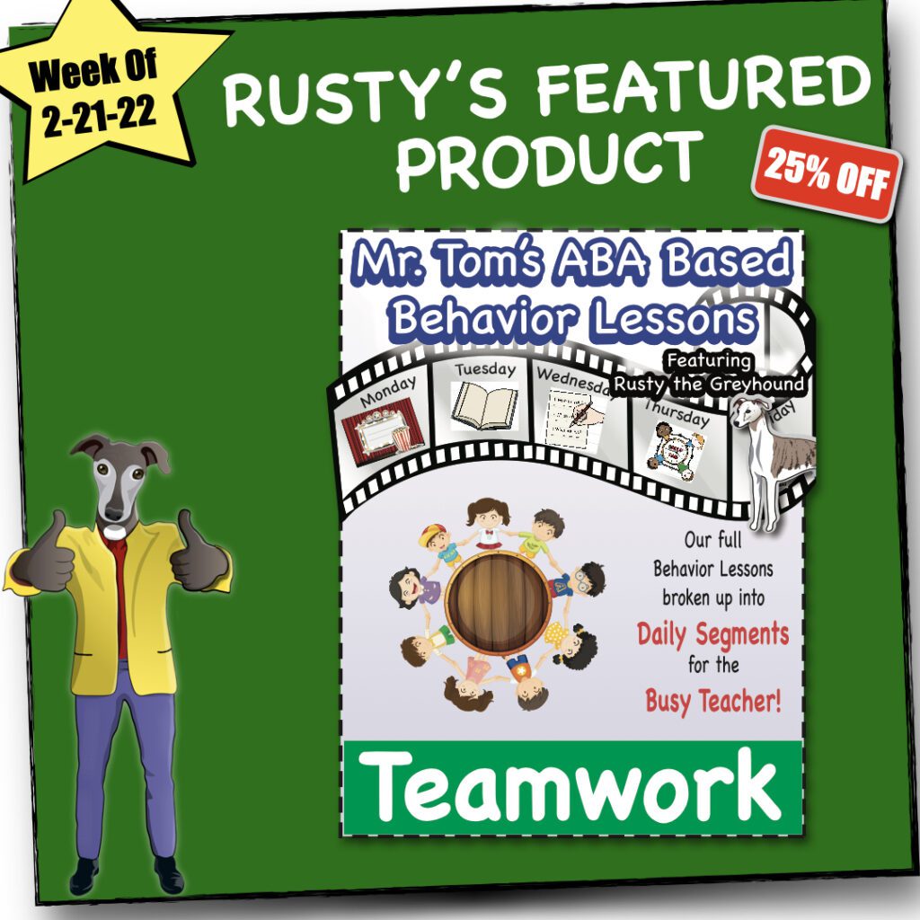 Featured Product: Teamwork Behavior Lesson