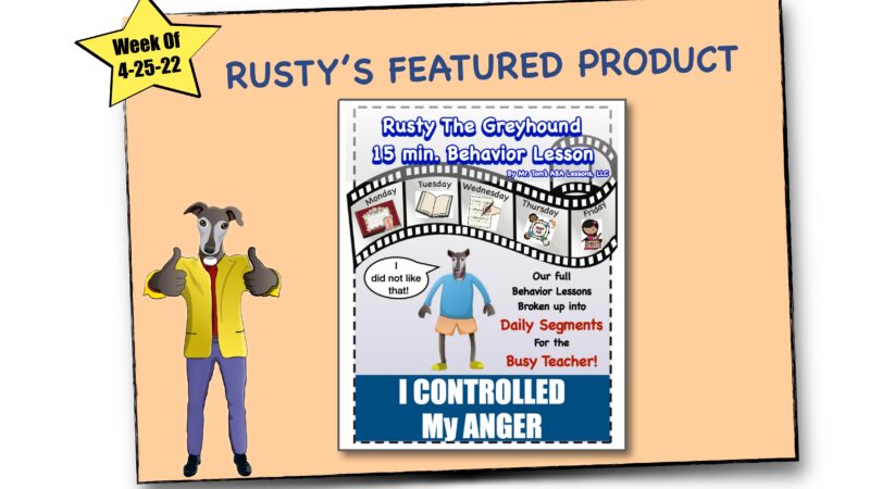 Featured Product: Controlling Anger: Behavior Lesson